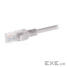 Патч-корд 2E САТ 6, UTP, 2м, 26AWG, RJ45, 7/0.16, Cu, LSZH, сірий (2E-PC6CU-UTP2LSZH-GRY) (2E-PC6CU-UTP2LSZH-GRY)