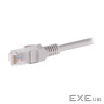 Патч-корд 2E САТ 6, UTP, 2м, 26AWG, RJ45, 7/0.16, Cu, LSZH, сірий (2E-PC6CU-UTP2LSZH-GRY) (2E-PC6CU-UTP2LSZH-GRY)