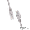 Патч-корд 2E САТ 6, UTP, 2м, 26AWG, RJ45, 7/0.16, Cu, LSZH, сірий (2E-PC6CU-UTP2LSZH-GRY) (2E-PC6CU-UTP2LSZH-GRY)