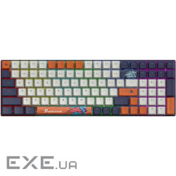 Клавіатура бездротова Motospeed Darmoshark K1 Pro Gateron Blue (dmk1progb)