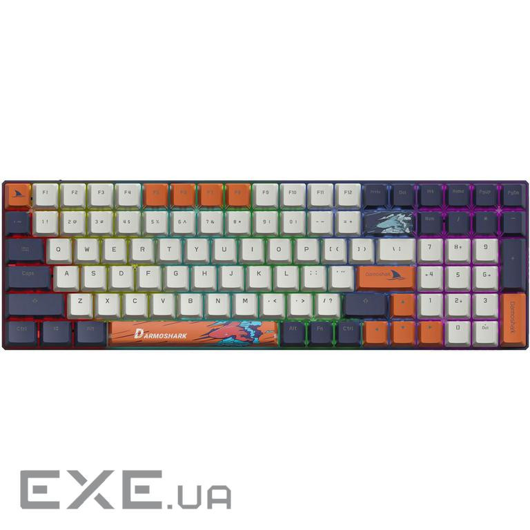 Клавіатура бездротова Motospeed Darmoshark K1 Pro Gateron Blue (dmk1progb)