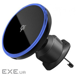 Автодержатель с Беспроводным ЗУ Proove UNO 15W black (WHUN15002001)