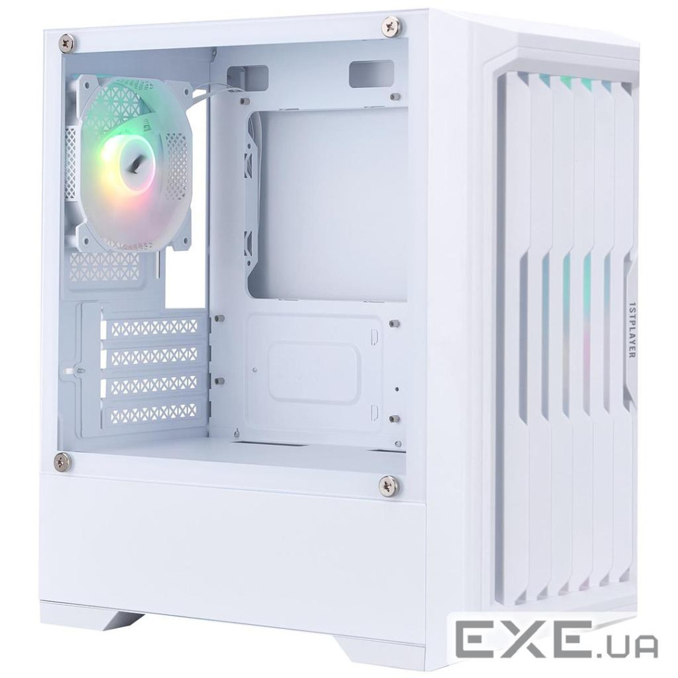 Корпус 1STPLAYER Bullet Hunter H2 ARGB 4F7-W White (H2-WH-4F7-W)