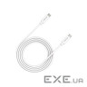 Дата кабель USB-C to USB-C 2.0m UC-42 5A 240W(ERP) E-MARK, white Canyon (CNS-USBC42W)