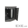 Шафа настінна Eserver 4U 19 600х350х284 (Ш * Г * В), скло, чорна (ES-Е 435B) (ES-Е435B)