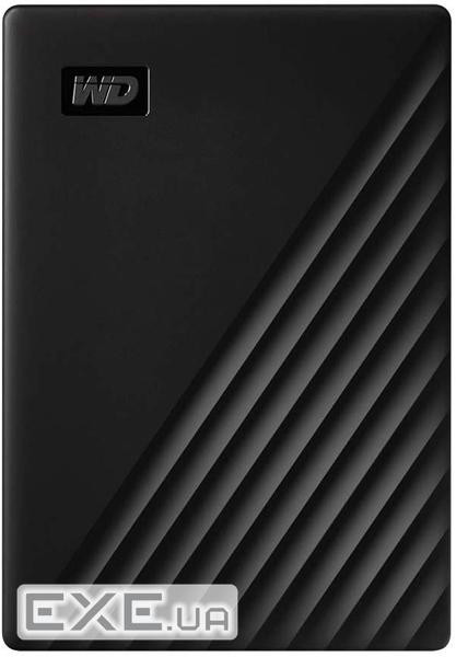 Портативний жорсткий диск WD My Passport 5TB USB3.2 Black (WDBPKJ0050BBK-WESN)