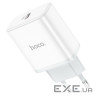 Зарядний пристрій HOCO C104A Stage USB-C PD20W White (6931474782892)