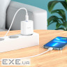 Зарядний пристрій HOCO C104A Stage USB-C PD20W White (6931474782892)