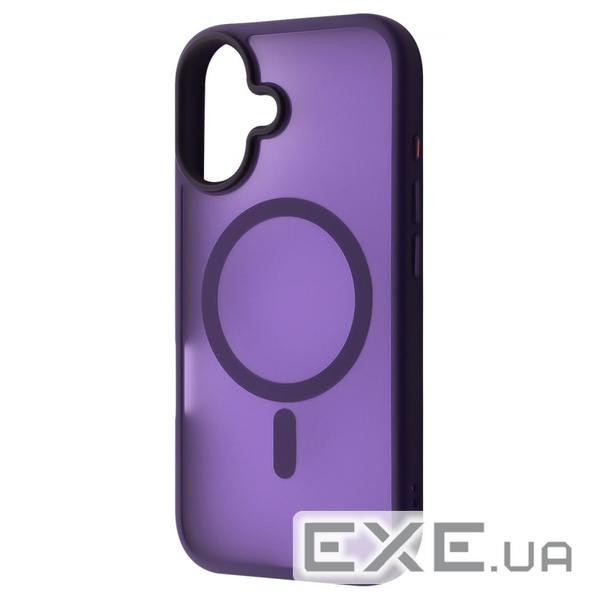 Чохол WAVE Matte Insane Case with Magnetic Ring iPhone 16 deep purple (59342 deep purple)