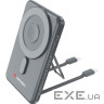 Повербанк MagSafe VERBATIM Charge 'n' Go 20W 5000mAh Gray (32251)
