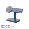 Зарядний пристрій Canyon wireless charger HEXAGON WCS-310 3in1 DarkGrey/Blue (CNS-WCS310DGBL)