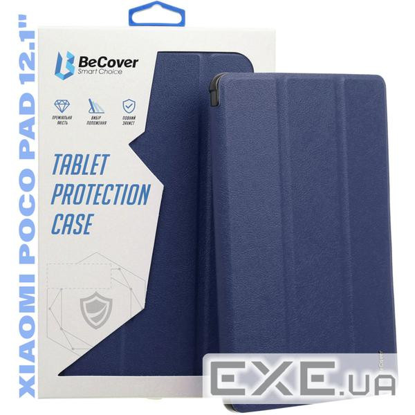 Чохол до планшета BeCover Flexible TPU Mate Xiaomi Poco Pad / Poco Pad M1 (12.1") Deep Blue (711583)