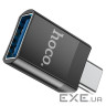 Адаптер HOCO UA17 Type-C male to USB female USB3.0 adapter Black (6931474762016)