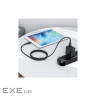 Кабель ACEFAST C4-01 Type-C to iP 3A, 30W, 1.8m, nylon, zinc connectors, Black (AFC4-01B)