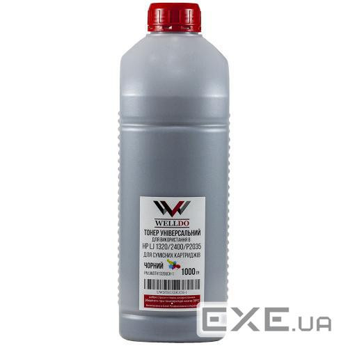 Тонер HP LJ 1320/1160/1000/1010, 1 кг WDTH1320UCH фасовка Welldo (UWDTH1320UCH-1)