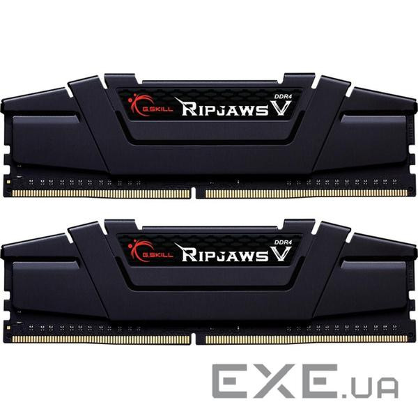 Модуль пам'яті G. SKILL Ripjaws V Classic Black DDR4 3600MHz 32GB Kit 2x16GB (F4-3600C16D-32GVKC)
