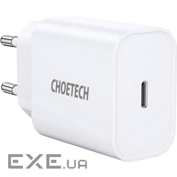 Зарядний пристрій CHOETECH Q5004 20W USB-C PD Wall Charger