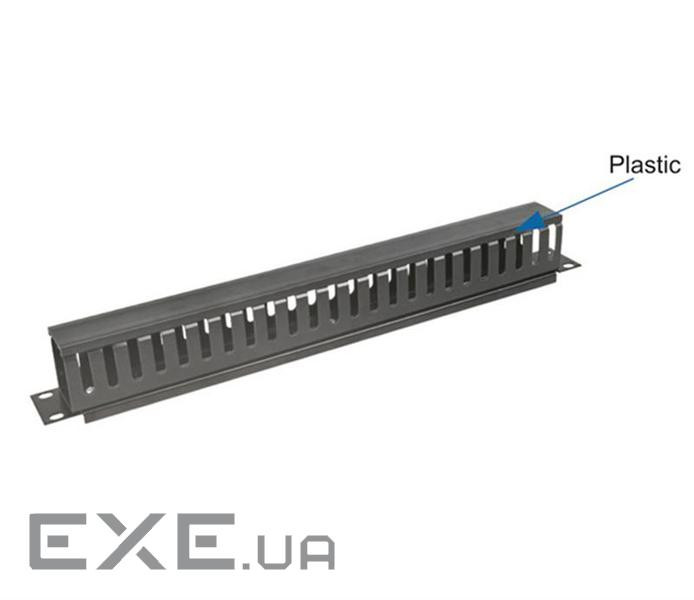 Організатор кабелю EServer 1U 19 '' з кришкою, пластиковий (WT-2049B)