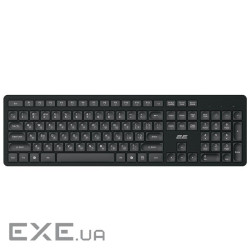 Клавіатура мембранна 2E KS260 106key, WL, EN/UK/RU, чорний (2E-KS260WB CI)