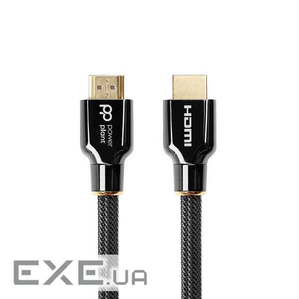 Кабель мультимедійний PowerPlant HDMI to HDMI 2.0m 2.1V, Ultra HD 8K, eARC, 30AWG (CA912193)