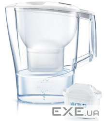 Фільтр-глечик Brita Aluna XL Memo 3.5 л (2.0 л очищеної води), білий (1039269) (1039269)