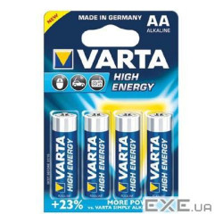 Батарейка Varta AA LONGLIFE Power LR6 * 4 (04906121414)