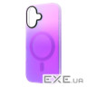 Чохол WAVE Matte Gradient Colors with Magnetic Ring iPhone 16 light purple (59879 light purple/blue)