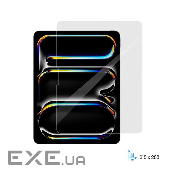 Захисне скло 2E для iPad Pro 13" (2024), 2.5D, прозорий (2E-IP-IPD-P13-LT2.5D-CL)