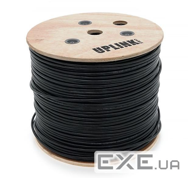 Кабель КНПп 4х2х0, 50 (UTPM-cat.5E), UPLINK (CU), ізоляція ПВХ, для зовнішніх. роб (UP-O4UTP / 100P) (UP-O4UTP / 100P)