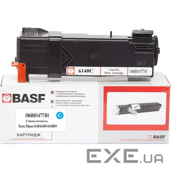 Картридж BASF Xerox Phaser 6140/ 106R01481/106R01477 Cyan (KT-106R01477/81)