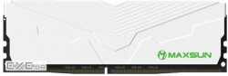 Пам'ять 16Gb DDR4, 3200 MHz, Maxsun Terminator, White (MSD416G32W4)