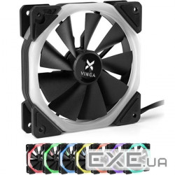 Кулер до корпусу Vinga RGB fan-03