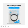Патч-корд 8м, UTP cat 6 RJ-45 black Vention (IBEBK)