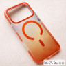 Чохол до мобільного телефона BeCover FIBRA Shock-Proof MagSafe Apple iPhone 17 Pro Orange (715465)
