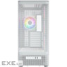 Корпус Modecom VOLCANO AQ400 ARGB MIDI SIDE LCD 6,2”, 4x120mm fans WHITE без БЖ A (MC-A-AQ400-4FA-W)