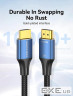 Кабель HDMI M - M, 1.5 м, V2.1, 8K 60Гц обплетення, Blue Aluminum Alloy Type Vention (ALGLG)
