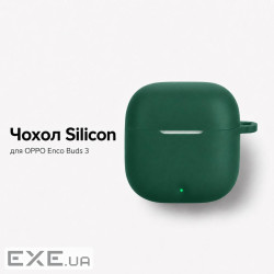 Чохол для навушників BeCover Silicon для OPPO Enco Buds 3 Green (715910)