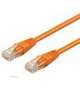 Патч-корд неекранований RJ45 UTP5e 2.0m, patch AWG28 D=4.5mm Gold Protect, оранжевий (75.09.5227-10)