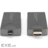 Адаптер HDMI extender 30m USB-C to HDMI 4K UHD wireless black Digitus (DS-55324)