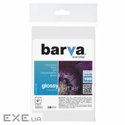 Фотопапір Barva 10x15 Everyday 180г Glossy 100с (IP-CE180-288)