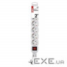 Фільтр живлення Emos (P1622) з вимикачем, 6 розеток, 2м , White