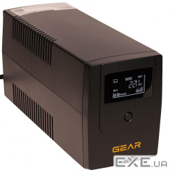 Пристрій безперебійного живлення GEAR GU-800PLCD