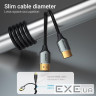 Кабель HDMI M - M, 1.0 м, V2.0, 4K 60Гц PVC сірий Vention (ALEHF)