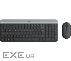 Logitech Desktop MK470 Wireless compact [DE] black (920-009188)