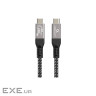 Кабель Cablexpert CCBP-USB4-CMCM240-0.5M, преміум якість, USB4, C-тато/C-тато, 0,5 м.