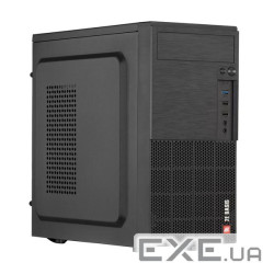 Комп'ютер персональний 2E Rational Intel i3-12100, 8Gb, F512GB, UMA, H610, RD863, 400W, F (2E-11325)
