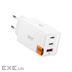 Зарядний пристрій Spigen 2xUSB-C PD + 1xUSB 67W white (ACH08710)