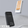 УМБ Dudao 20000mAh K6Pro+ 10W USB-A,USB-C In/Out,with USB-C/Lightning/MicroUSB/USB-A (6977196682393)