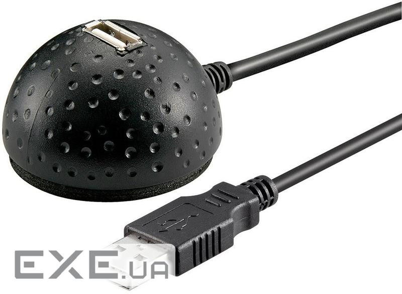 Кабель Goobay подовжувач USB2.0 A M/F 1.5m,AWG24+28 Черепашка 2xShielded (75.06.8913-1)