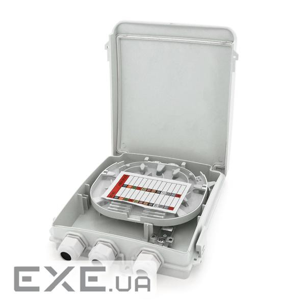 Оптоволоконна сполучна коробка Merlion ML-OP-S312, SC/LC/FC, 8 волокон